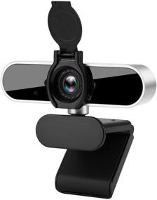 img 4 attached to 📷 Phinistec 1080P HD Webcam with Microphone and Privacy Cover - Ideal for PC Video Conferencing, Gaming, and Online Class