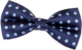 img 1 attached to 🎩 Retreez Classic Polka Microfiber Pre Tied Men's Accessories: A Timeless Style Statement