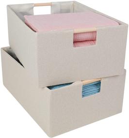 img 4 attached to ANMINY Foldable Decorative Organizer Container Kids' Home Store