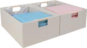 img 3 attached to ANMINY Foldable Decorative Organizer Container Kids' Home Store