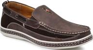 👞 stylish and timeless: enzo romeo classic fashion loafers men's shoes logo