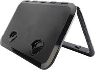 🚪 yaemarine 24" x 14" marine caravan rv deck access hatch & lid (353mm x 606mm) in black логотип