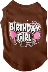 img 2 attached to Small Mirage Pet Products 10-Inch Birthday Screen Print Shirts - Improved SEO