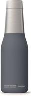 🚰 asobu the oasis 20oz water bottle (grey) - vacuum insulated, double walled design for optimal temperature control логотип