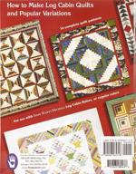 📚 marti michell log cabin abcs book: unlocking creative quilting potential logo