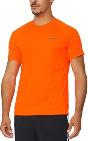 img 4 attached to Baleaf Sleeve T Shirt Running Fitness Men's Clothing and Active