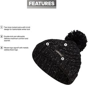 img 3 attached to Adidas 978855 Twilight Ballie Beanie