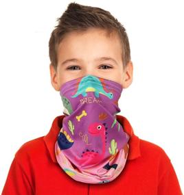 img 1 attached to 🧣 Boys' Neck Gaiter Protection Coverings: Essential Kids' Accessories