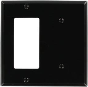 img 1 attached to Leviton 1 Decora Combination Wallplate Standard