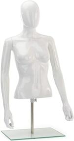 img 1 attached to Displays2Go Adjustable Height Mannequin Abstract