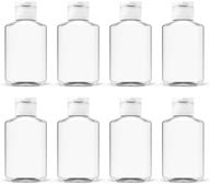 🧴 refillable flip top bottles for sanitizer: travel accessories and containers logo