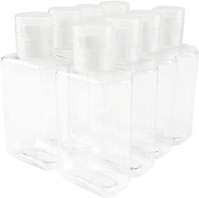 img 3 attached to 🧴 Refillable Flip Top Bottles for Sanitizer: Travel Accessories and Containers