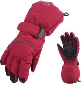 img 4 attached to Ultimate Protection for Active Boys: Waterproof Children Breathable Thinsulate Snowboard Accessories