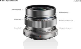img 2 attached to 📷 Olympus M. Zuiko Digital ED 12mm f/2.0 Lens - International Version (No Warranty) | Micro Four Thirds Cameras