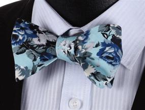 img 2 attached to 🌸 Discover the Stylish Appeal of HISDERN Men's Cotton Floral Printing