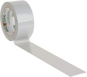 img 2 attached to 🦆 Duck Brand Colored Duct Tape in Dove Grey - 1.88 Inches x 20 Yards - Single Roll (285226)