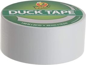 img 3 attached to 🦆 Duck Brand Colored Duct Tape in Dove Grey - 1.88 Inches x 20 Yards - Single Roll (285226)