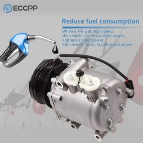 img 2 attached to ECCPP A/C Compressor with Clutch CO 2486AC - Compatible with 2003-2005 Ford E150 Explorer Lincoln Navigator Mercury Marauder