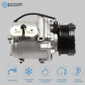 img 3 attached to ECCPP A/C Compressor with Clutch CO 2486AC - Compatible with 2003-2005 Ford E150 Explorer Lincoln Navigator Mercury Marauder