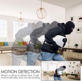 img 2 attached to HD 960P Hidden Camera Photo Frame - Motion Activated Video Recording for Home Security Surveillance - Wireless Nanny Camera, No WiFi Function