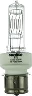 🌞 sunlite 500w t6 120v cl p28s medium pre-focus stage and studio bulb, clear - 500-watt 120-volt logo