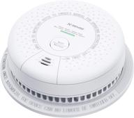 x-sense sd03 10-year battery smoke detector alarm, etl listed fire alarm with photoelectric sensor, auto-check & silence button, enhanced seo logo
