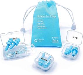 img 4 attached to 🔇 Waterproof Reusable Silicone Ear Plugs: The Ultimate Solution for Noise Protection