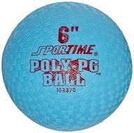 sportime poly playground ball inch sports & fitness logo