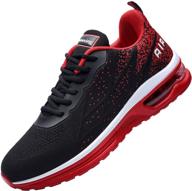 👟 jarlif men's lightweight running shoes | breathable sport air fitness sneakers for gym jogging | size 6.5-12.5 logo