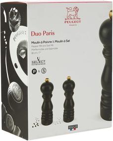 img 3 attached to 🌰 Peugeot Paris u’Select Salt and Pepper Mill Set: Adjustable Beechwood Grinder - Chocolate, 7in (2/23461)