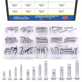 img 4 attached to Glarks Stainless Single Clevis Assortment