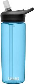 img 4 attached to 🔵 True Blue CamelBak Eddy+ Water Bottle - BPA Free, 20 oz / 0.6L