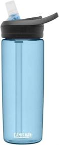 img 3 attached to 🔵 True Blue CamelBak Eddy+ Water Bottle - BPA Free, 20 oz / 0.6L