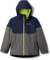 🧥 columbia alpine action ii heather xs boys' apparel - jackets & outerwear logo