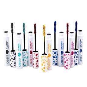 img 2 attached to 💦 COOSA Waterproof Color Mascara: 7PCS Variety Pack for Charming Longlasting Eye Makeup