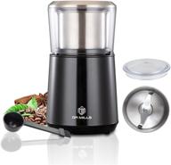 🔌 dr mills dm-7451 electric coffee grinder: dried spice, nut, herb grinder with detachable cup - dishwashable sus304 stainless steel логотип