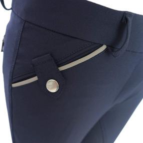 img 3 attached to HR Farm Womens Silicone Breeches Sports & Fitness in Other Sports