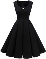 dressystar vintage cocktail rockabilly blackwhitedota women's clothing in dresses logo