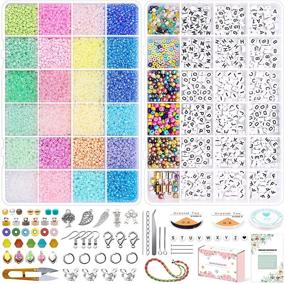 img 4 attached to FEEIN 16606Pcs Assorted Findings Tweezers Beading & Jewelry Making