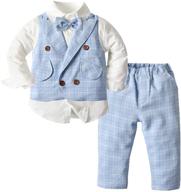 tem doger toddler gentleman outfits: stylish boys' clothing for any occasion logo