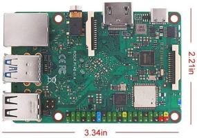 img 1 attached to 🔥 SmartFly Info Rock Pi 4B RK3399 SBC Kit with 1GB LPDDR4, Dualband WLAN/Bluetooth 5.0 (2.4/5GHz)