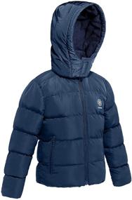 img 2 attached to 🧥 Ternbay Kids' Lightweight Down Winter Coat with Hood, Offering Optimal Warmth