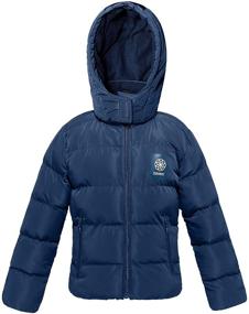 img 4 attached to 🧥 Ternbay Kids' Lightweight Down Winter Coat with Hood, Offering Optimal Warmth