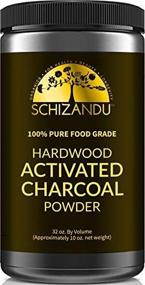 img 2 attached to Schizandu Organics Activated Hardwood Charcoal Powder - Vegan, 100% Pure Detox for Skin & Body Detoxification, Teeth Whitening, and Digestive Health