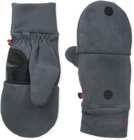 img 1 attached to Manzella Cascade Convertible Gloves: Black Men's Winter Accessories