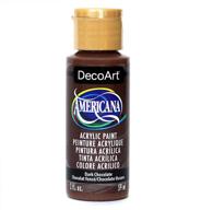 dark chocolate 2-ounce decoart americana acrylic paint logo