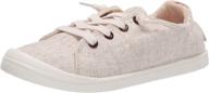 👟 стильные и универсальные: кеды roxy womens bayshore - женская обувь в классическом черном цвете логотип