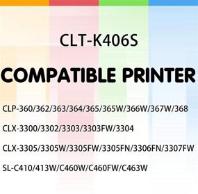 img 2 attached to Compatible CLT K406S Cartridge CLX 3305W GTS