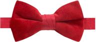 🎀 kids velvet bow tie by spring notion for boys logo