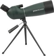 🔭 jhbox spotting scope 20-60x60: ultimate hunting monocular for shooting, astronomy, bird watching, and spy activities; includes smartphone adapter, tripod, and rifle scope - perfect gun accessories for men gifts logo